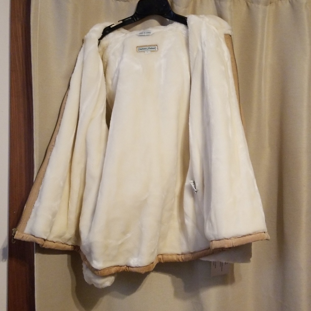 Stephanie Andrew's Chadwick's Suede Coat L - Picture 3 of 8